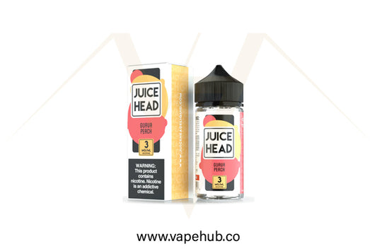 Juice Head Guava Peach 100ml available at Vape Hub Pakistan.