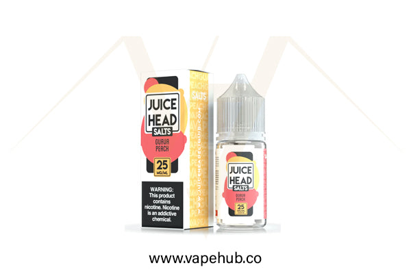 Juice Head Guava Peach 30ml nicotine salt available at Vape Hub Pakistan.