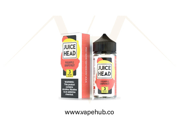 Juice Head Pineapple Grapefruit 100ml available at Vape Hub Pakistan.