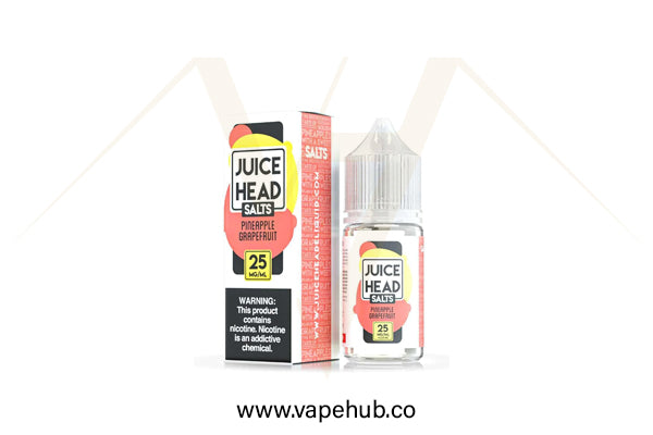 Juice Head Pineapple Grapefruit 30ml nicotine salt available at Vape Hub Pakistan.