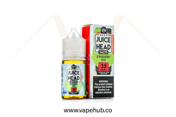 Juice Head Strawberry Kiwi Extra Freeze 30ml nicotine salt at Vape Hub Pakistan.