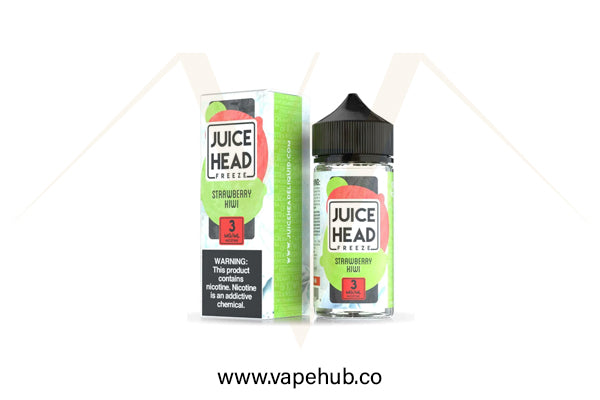 Juice Head Strawberry Kiwi Extra Freeze 100ml at Vape Hub Pakistan.