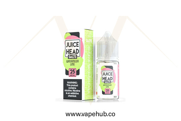 Juice Head Watermelon Lime 30ml nicotine salt at Vape Hub Pakistan.