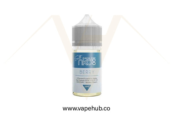 Naked 100 Berry 30ML nicotine salt available at Vape Hub Pakistan.