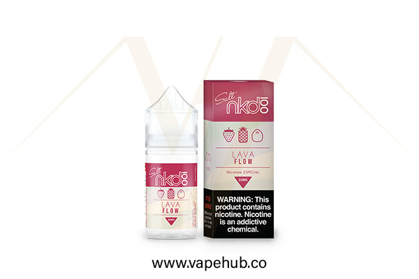 Naked 100 Lava Flow 30ML nicotine salt available at Vape Hub Pakistan.