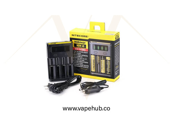 NITECORE i4 Charger available at Vape Hub Pakistan.