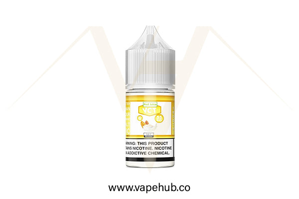 Pod Juice Vanilla Custard Tobacco VCT 30ML nicotine salt available at Vape Hub Pakistan.