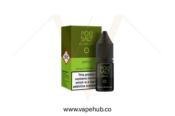 Pod Salt Apple 30ML nicotine salt available at Vape Hub Pakistan.