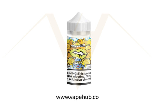POP Vapors Mango Peach Iced 100ml available at Vape Hub Pakistan.
