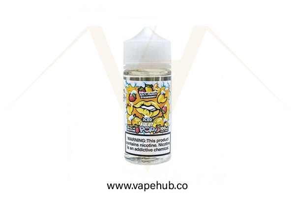 POP Vapors Mango Strawberry Iced 100ml available at Vape Hub Pakistan.