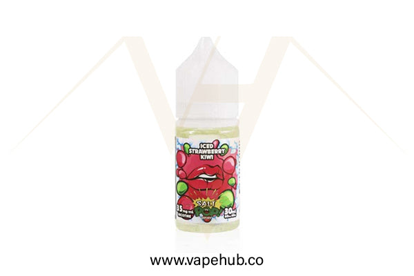 POP Vapors Strawberry Kiwi Iced 30ml nicotine salt available at Vape Hub Pakistan.