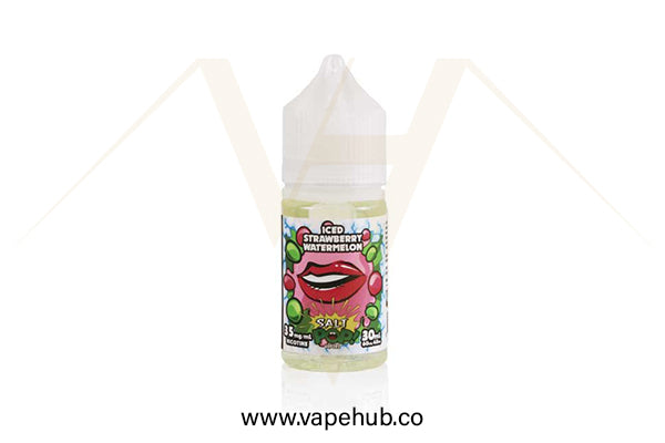 POP Vapors Strawberry Watermelon Iced 30ml nicotine salt available at Vape Hub Pakistan.