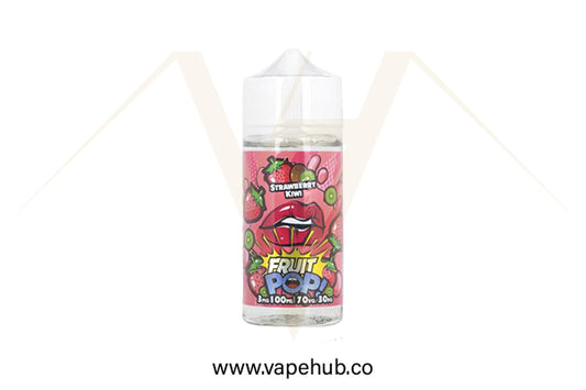 POP Vapors Strawberry Kiwi Iced 100ml available at Vape Hub Pakistan.