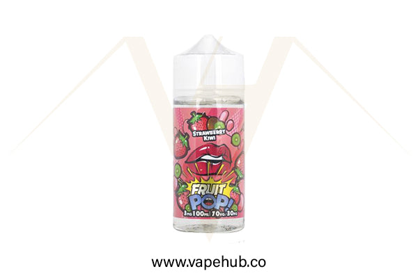 POP Vapors Strawberry Kiwi Iced 100ml available at Vape Hub Pakistan.