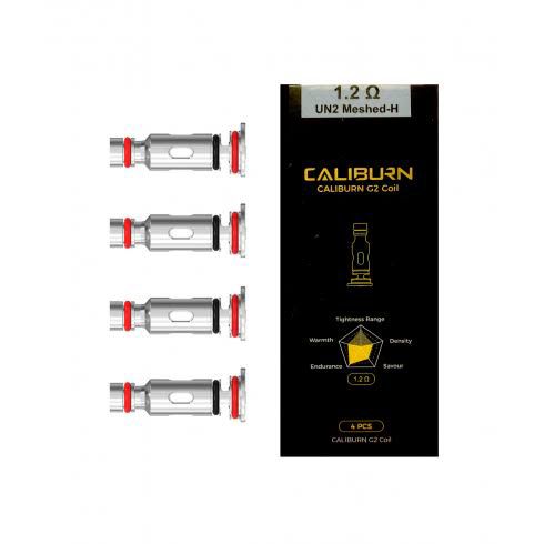 Uwell Caliburn G / G2 replacement coils 1.2 ohm available at Vape Hub Pakistan.