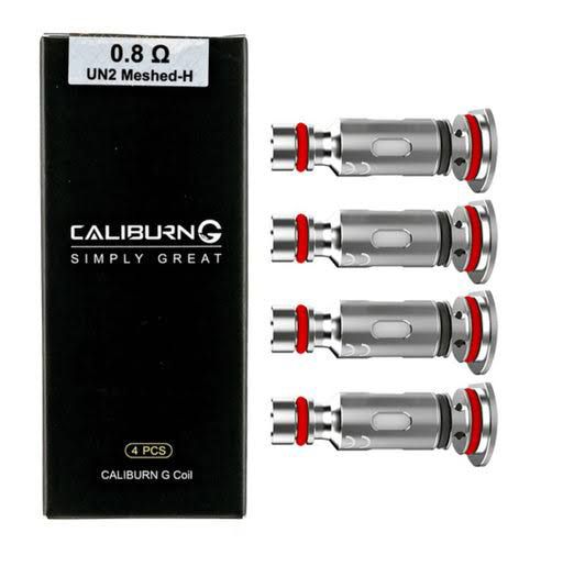 Uwell Caliburn G / G2 replacement coils 0.8 ohm available at Vape Hub Pakistan.