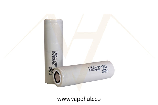 Samsung 30T 21700 battery available at Vape Hub Pakistan.