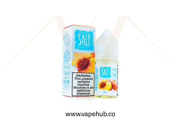 SKWEZED Peach Iced 30ML nicotine salt available at Vape Hub Pakistan.