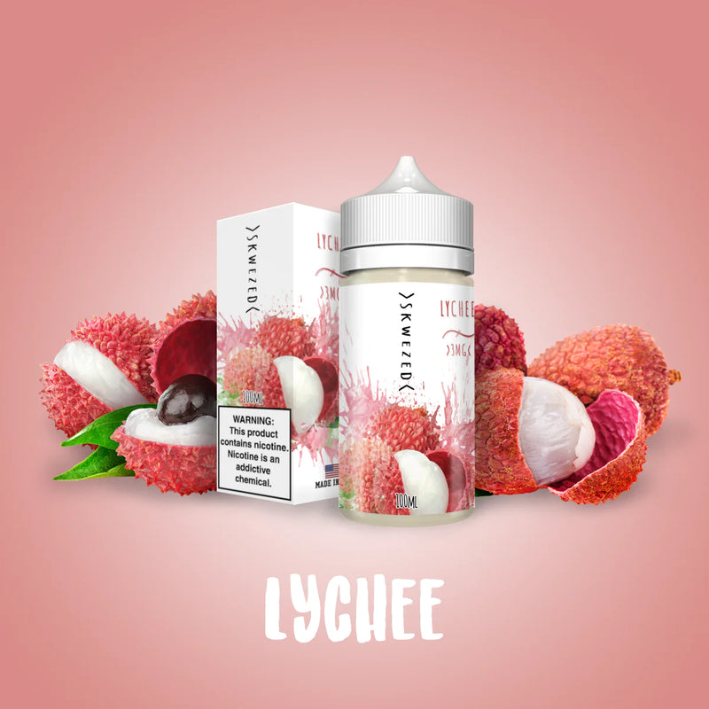 SKWEZED Lychee 100ML available at Vape Hub Pakistan.