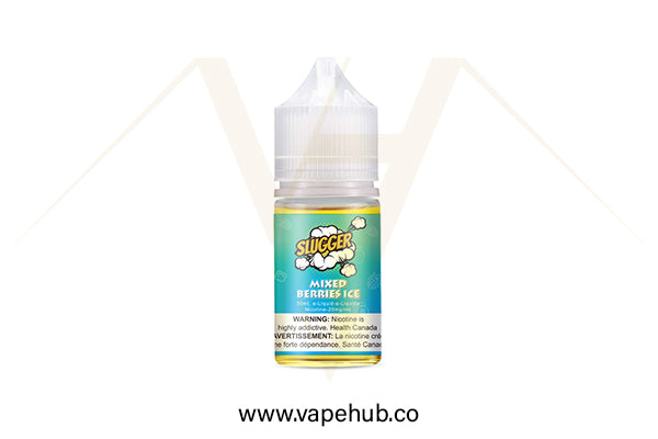 SLUGGER Mixed Berries Ice Nicotine Salt 30ML available at Vape Hub Pakistan.