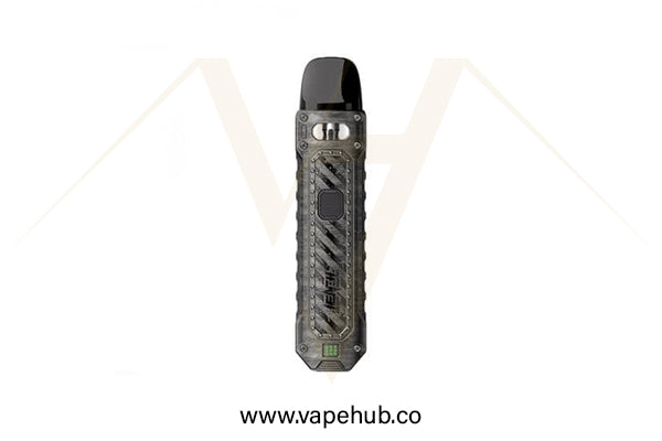 UWELL Caliburn Tenet pod kit carbon black available at Vape Hub Pakistan.