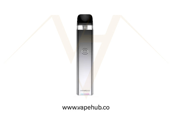 Vaporesso Xros 3 Pod Kit icy silver available at Vape Hub Pakistan.