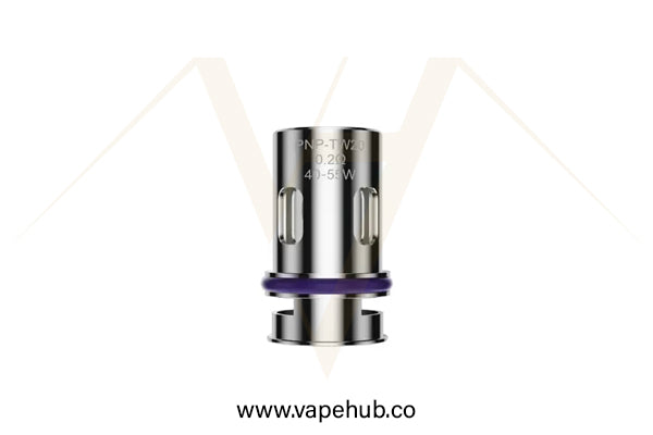 VOOPOO PNP replacement coil PNP TW 0.2 ohm 40 - 55W available at Vape Hub Pakistan.