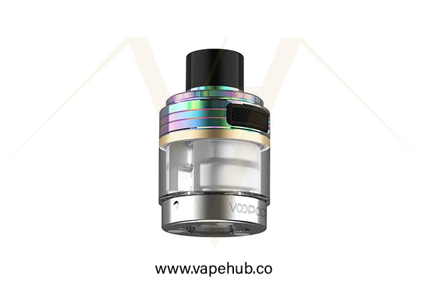 VOOPOO TPP-X Replacement empty Pod rainbow available at Vape Hub Pakistan.