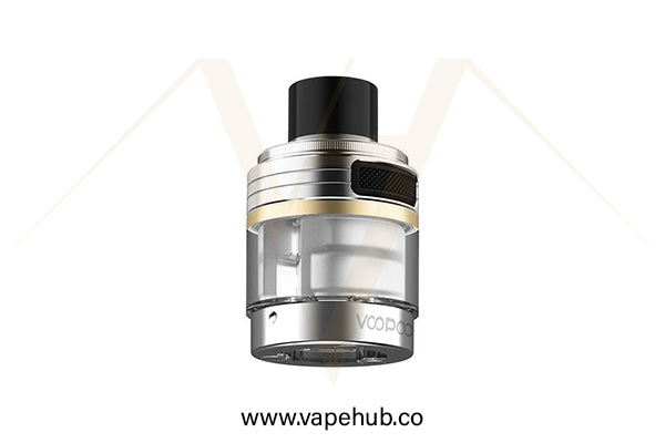 VOOPOO TPP-X Replacement empty Pod silver available at Vape Hub Pakistan.