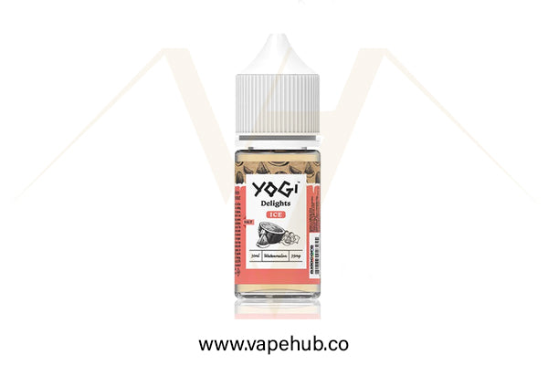 Yogi Delights Watermelon Ice 30ML nicotine salt available at Vape Hub Pakistan.